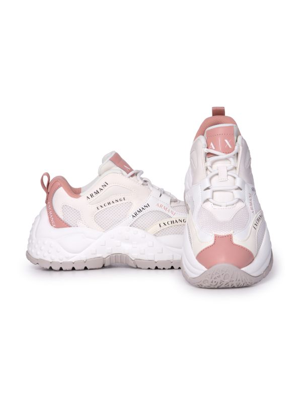 A|X Armani Exchange Pink Fashion Sneakers for Women | Mercari