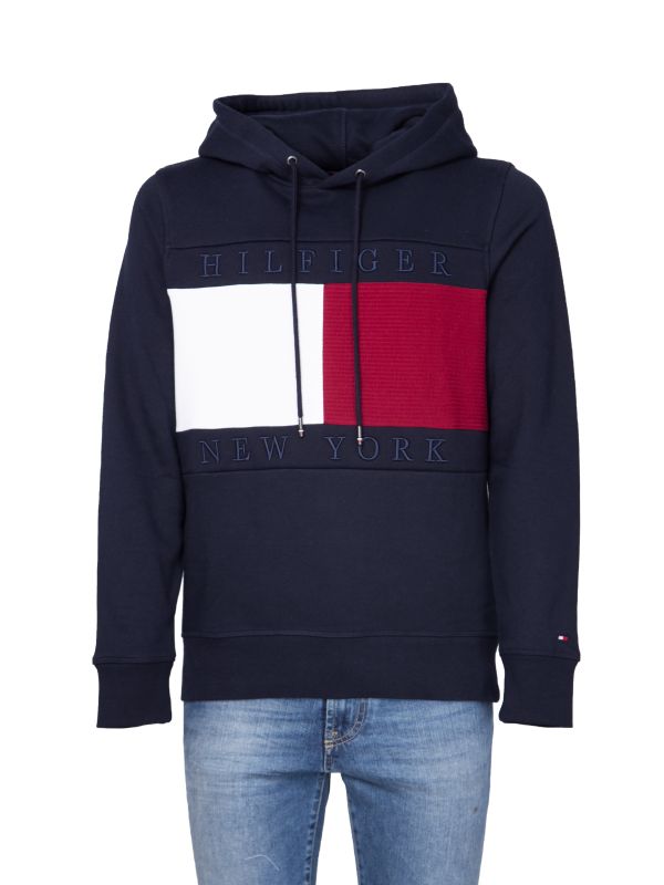 Tommy Hilfiger Men's Hoodie with Flag