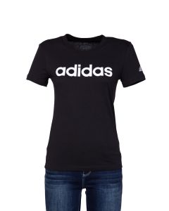 Adidas T-Shirt da Donna a Manica Corta con Scritta