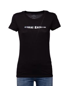 Armani Exchange AX T-Shirt da Donna con Logo