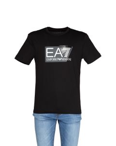 T-shirt EA7  da Uomo a Manica Corta con Logo Big