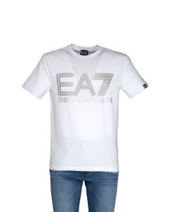 T-Shirt EA7 da Uomo a Manica Corta con Logo Big