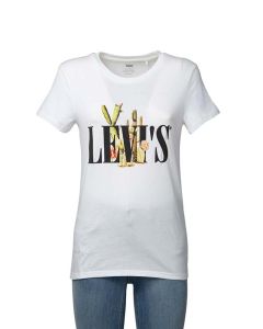 Levis T-shirt da Donna a Maniche corte e stampa Cactus