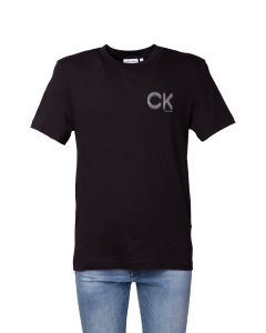 Calvin Klein T-Shirt da Uomo a Manica Corta con Logo Big