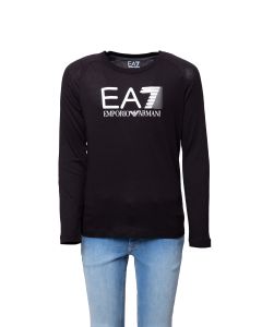 EA7 Armani T-Shirt da Ragazzo a Maniche Lunghe