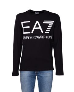EA7 Armani T-Shirt da Uomo con Logo Grande