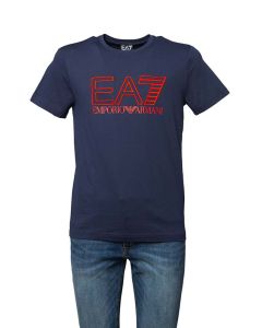 EA7 Armani T-shirt da Uomo a Manica Corta
