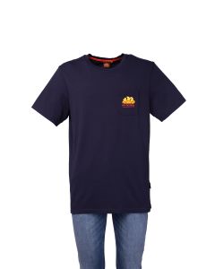 Sundek T-Shirt da Uomo con Taschino e Logo