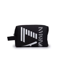 EA7 Emporio Armani Beauty Case con Logo Grande