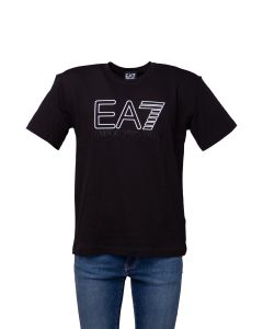 EA7 Emporio Armani T-Shirt da Uomo con Logo Ricamato