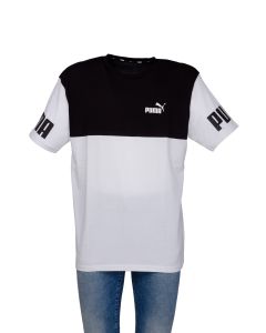 Puma T-Shirt da Uomo con Logo Maniche