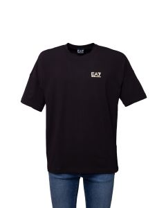 EA7 Emporio Armani T-Shirt da Uomo con Logo Piccolo