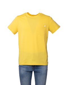 K-Way T-shirt da Uomo a Manica Corta con Logo e Taschino