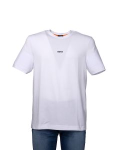 Hugo Boss T-Shirt da Uomo a Manica Corta con Logo Petto