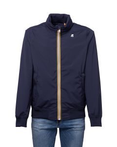 K-Way Men’s Bomber Jacket with Jersey Lining