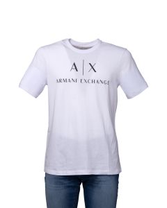 Armani Exchange AX T-Shirt da Uomo con Logo