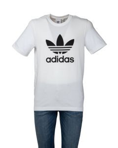 Adidas T-Shirt da Uomo Bianca con Logo