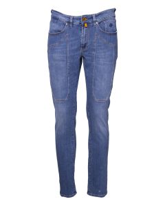 Jeckerson Jeans da Uomo con Toppa Classico