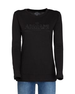 Armani Exchange AX T-Shirt da Donna Manica Lunga