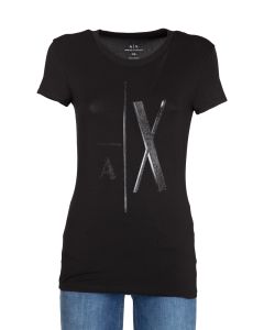Armani Exchange AX T-Shirt da Donna Manica Corta