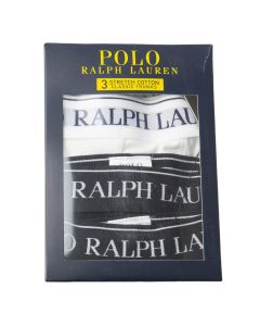 Polo Ralph Lauren Boxer da Uomo (3 Paia) Tinta Unita