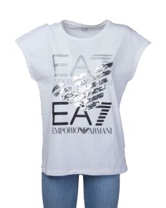 EA7 Armani T-Shirt da Donna con Paillettes