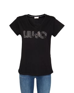 Liu-Jo T-Shirt da Donna con Strass