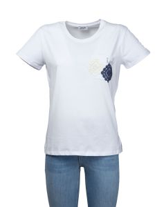 Liu Jo T-Shirt da Donna Stampa Applicazioni