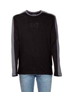 EA7 Armani T-Shirt da Uomo a Manica Lunga