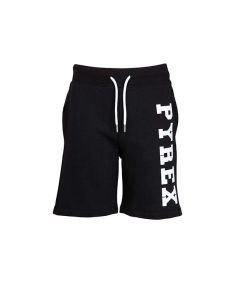 Pyrex Shorts da Ragazzo con Logo Maxi su Gamba