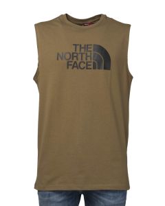 The North Face T-shirt da Uomo Smanicata con Logo Big