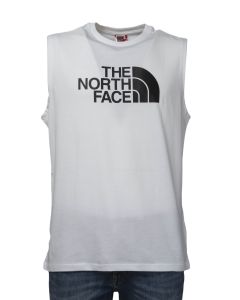 The North Face T-shirt da Uomo Smanicata con Logo Big