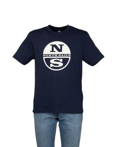 North Sails T-shirt da Uomo Logo Big