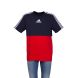 Adidas T-Shirt da Uomo Blu Rossa e Bianca