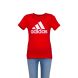 Adidas T-Shirt da Ragazzo Rossa
