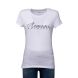 Armani Exchange AX T-Shirt da Donna a Girocollo