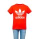 Adidas T-Shirt da Ragazzo Rossa con Logo Trefoil