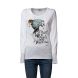 Liu Jo T-shirt da Donna Maniche Lunghe con Stampa 