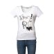 Liu Jo T-shirt da Donna con Stampa e Applicazioni 