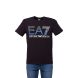 EA7 Emporio Armani T-Shirt da Uomo con Logo Grande