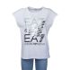 Stretch cotton EA7 Emporio Armani T-shirt with sequin details